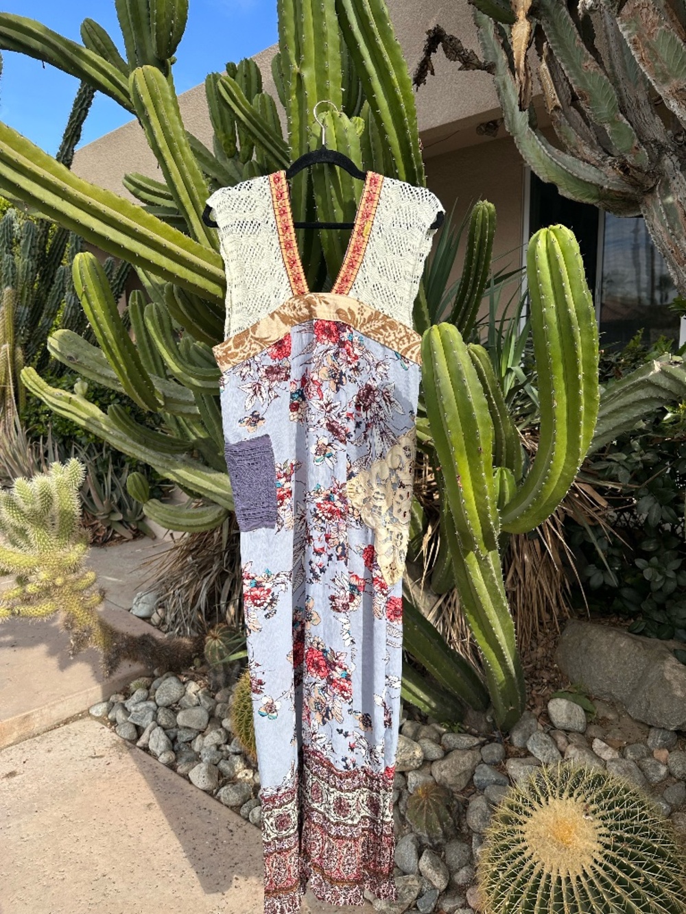 PATCHWORK DRESS